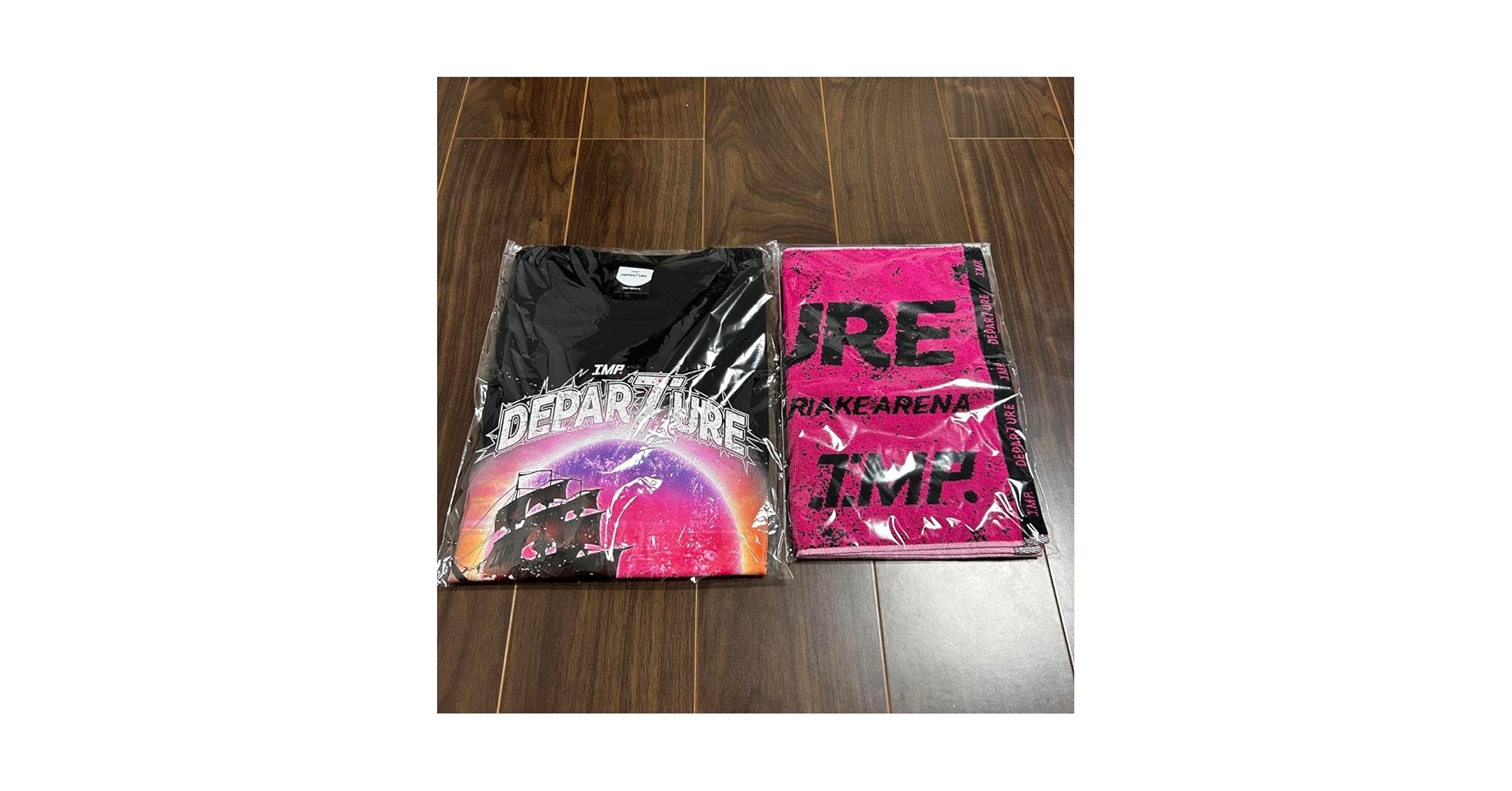 Amazon.co.jp: IMP DEPARTURE Tシャツ フェイスタオル 有明
